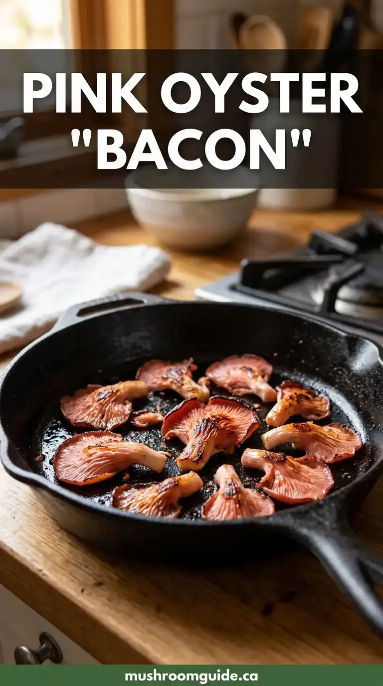 How to cook pink oyster mushrooms
