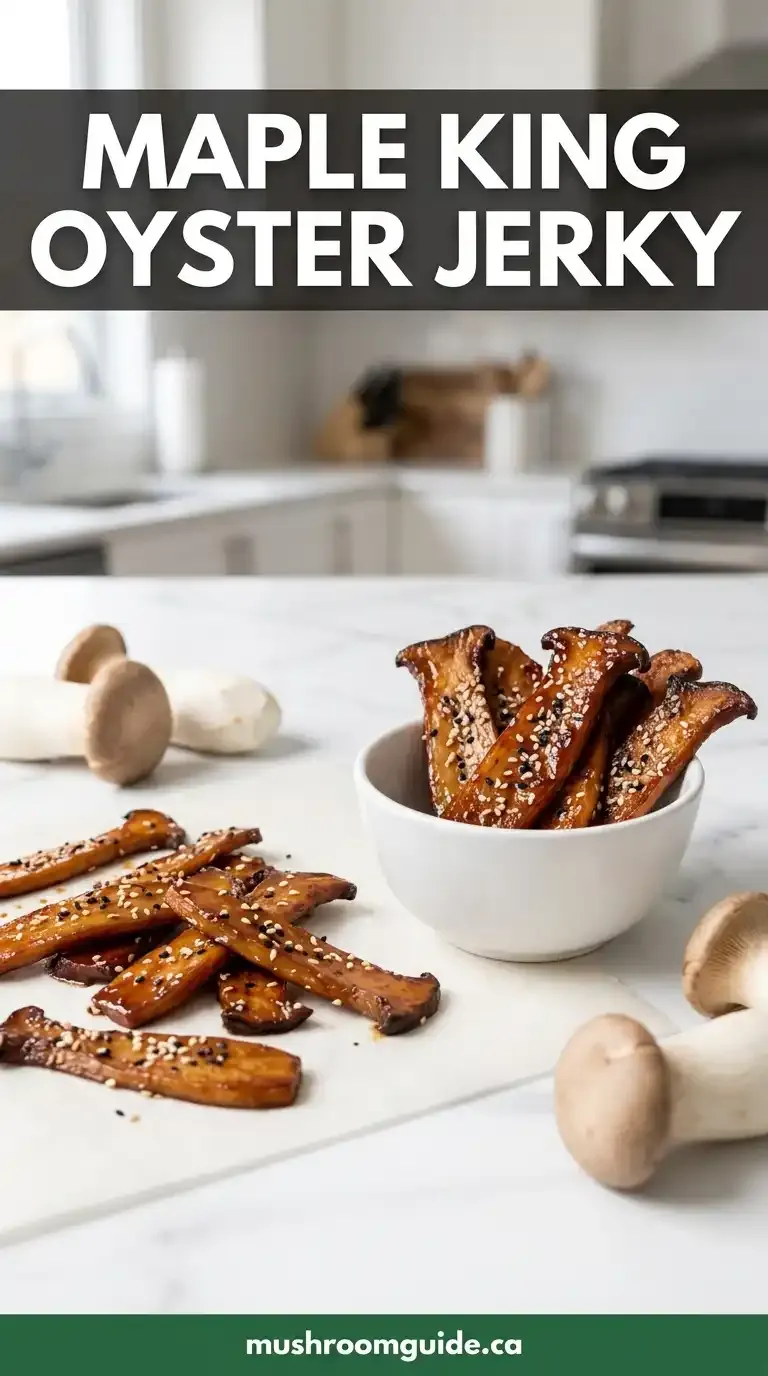Mushroom jerky recipe (king oyster, the only one worth it)