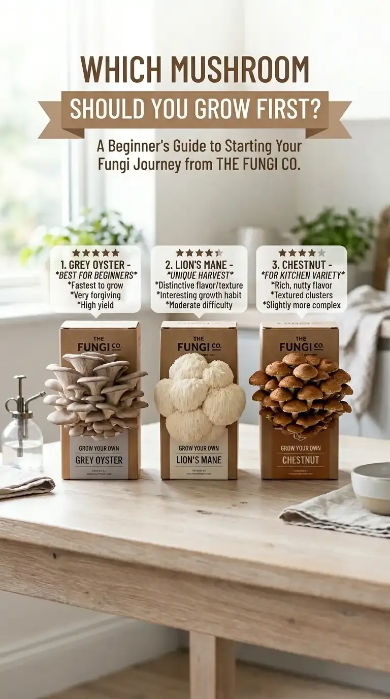 Which mushroom should you grow first? Canadian guide
